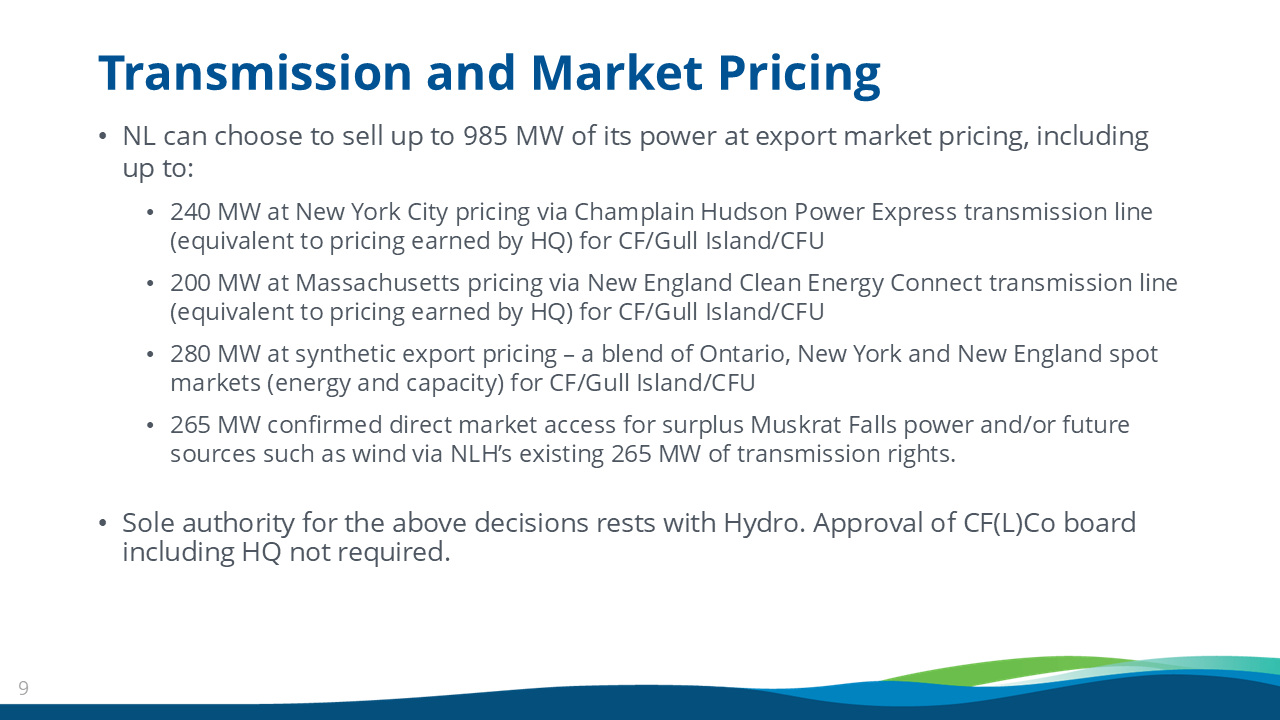 Transmission and Market Pricing